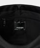 Maison Mined Crack Leather Cross Bag Black