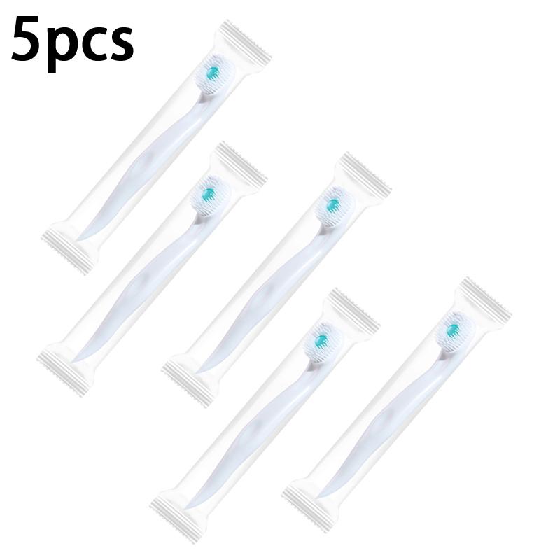 Disposable Mouthwash Toothbrush Convenient Multi-functional Refreshing No-rinse Mini Travel Toothbrush