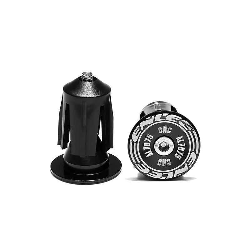 1 Pair Bike Grip Handle Bar End Cap Aluminium Alloy MTB Handlebar Grips Plugs Caps For Bicycle Handlebar Accessory