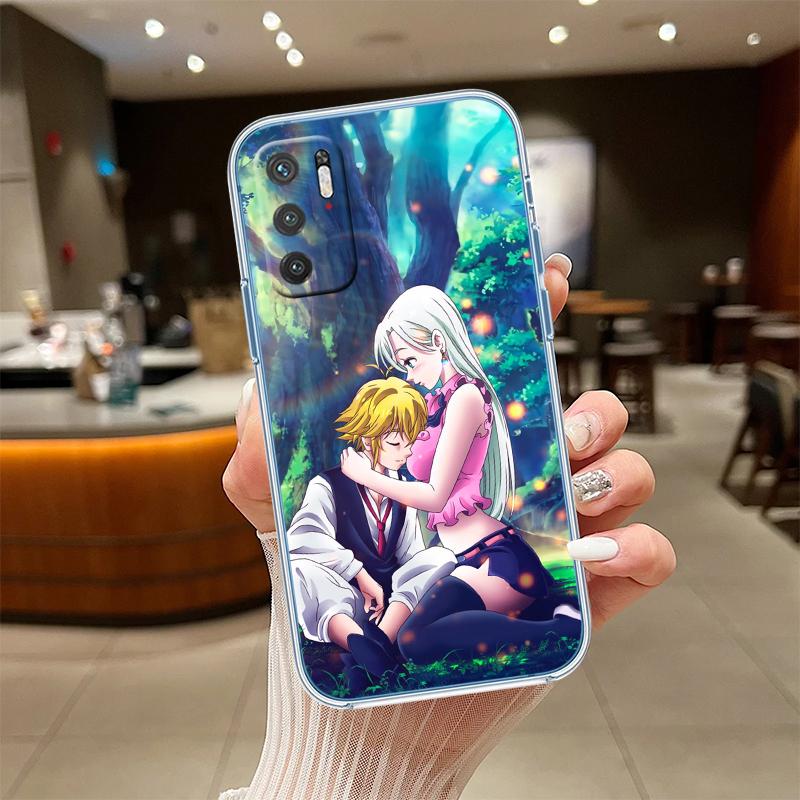 RE52 S-Seven D-Deadly Sin Transparent Phone Case for Samsung Galaxy A04 A04S A14 A23 A34 A54 M23 M33 M52 M53