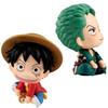 One Piece Luffy Zoro Cartoon Animation Figure Model Kawaii Simple Desktop Decoration Ornaments Children's Toys Holiday Gifts