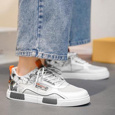Weiße Sportschuhe für Herren, Freizeitschuhe, Streetstyle-Laufschuhe, Schuhe für Studenten, übergroße Winterschuhe, High Top