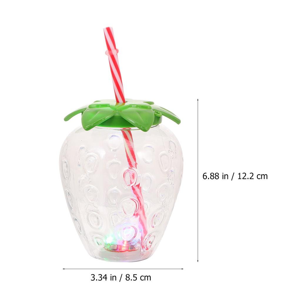 Leuchtende Ananasbecher LED-Becher mit Licht Leuchtender Trinkbecher Trinkflaschen Material