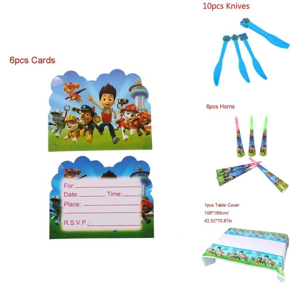 Entzückende Paw Patrol Kinder Themen Geburtstagsparty Zubehör Für Fröhliche Feiern Und Dekorationen