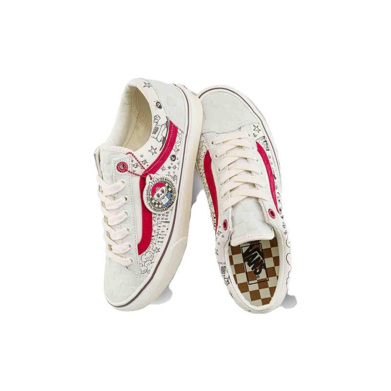 The Monsters X Vans Style 36 'White Red' Sneakers VN000CDECCZ