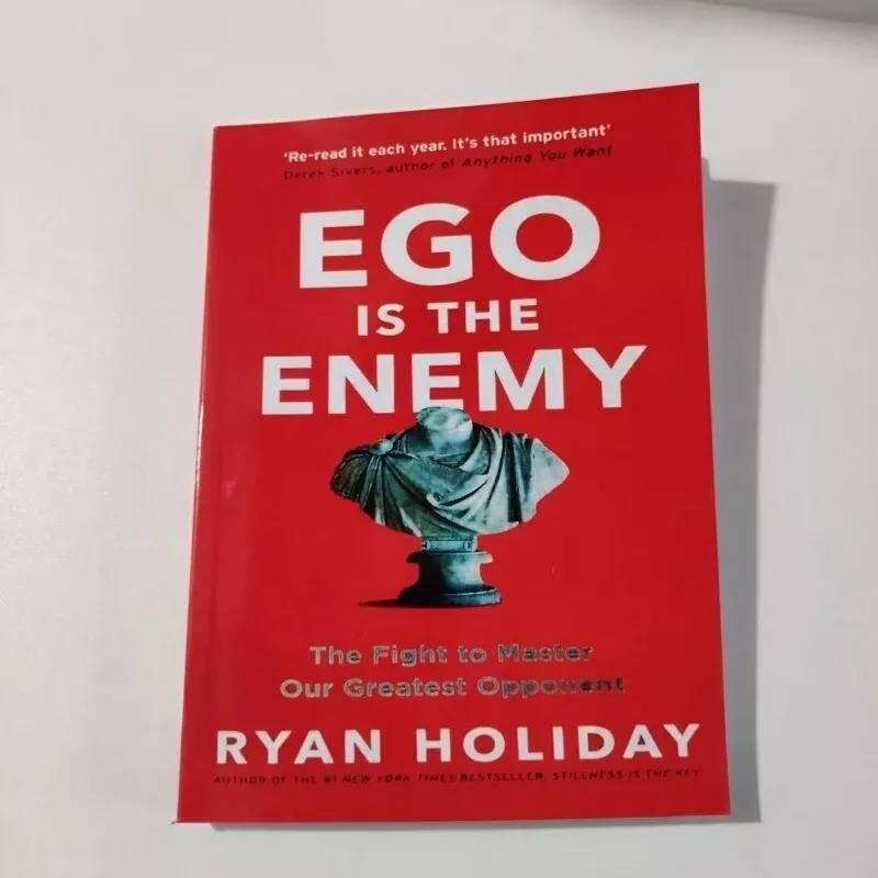 Inspiring English Self-help Book Ego Is The Enemy By Ryan Holiday For Personal Growth