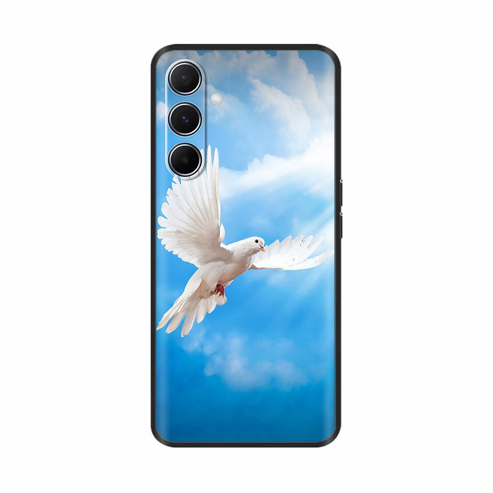Silicon Phone Case For Samsung Galaxy A26 A36 A56 A16 5G Shockproof Shell Soft Black Painted Back Cover Fundas Cases Coque Para