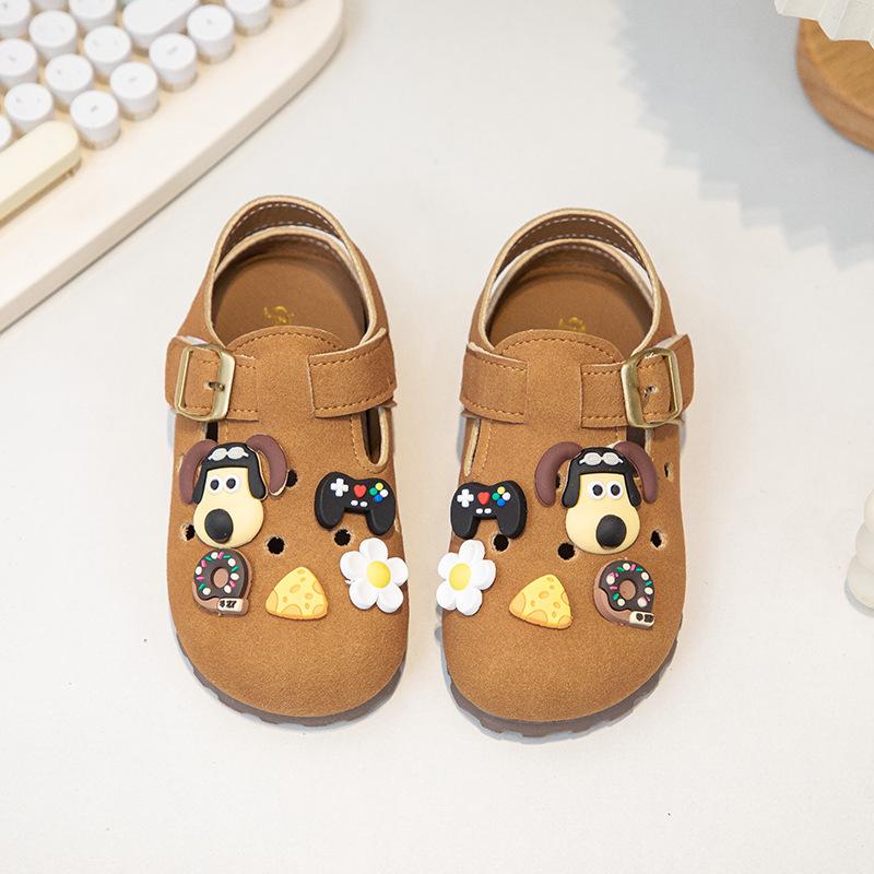 Children's 2025 Spring/Summer Crocs: Soft-Soled Sandals for Boys and Girls, Baby and Toddler Walking Shoes.