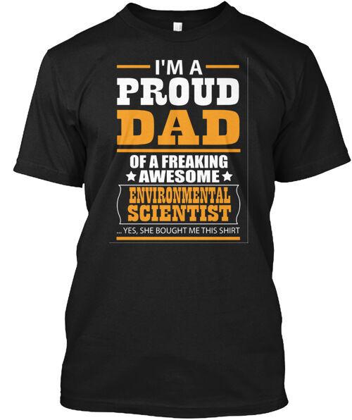 

Environmental Scientist Dad T-Shirt Made in the USA Size S to 5XL XL