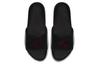 Air Jordan Hydro 7 V2 Black Red Burst Crack Slippers 'Black' BQ6290-016