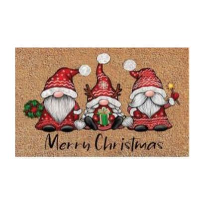 Soft And Comfortable Merry Christmas Gnome Doormat For Festive Touch Christmas Decoration Door Mat