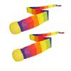 2Pcs Rainbow Tail Children's Rainbow Hand Throwing Ball  Physical Fitness