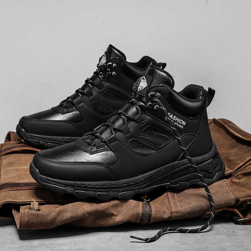 Fashion Thick Bottom Flatform Sneakers Without Heels Designer Boots Men Outdoor Men Boots Shoes Sport Entertainment Foot-wear Maker