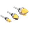 3pcs 6mm Shank Router Bit High Strength Wood Working Milling Cutter Tool Set