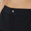 Saucony Sports Lifestyle Series Solid Color Simple Soft Stretch Slim Straight Knit Pants Women Pants Black SC1240072A-BK01