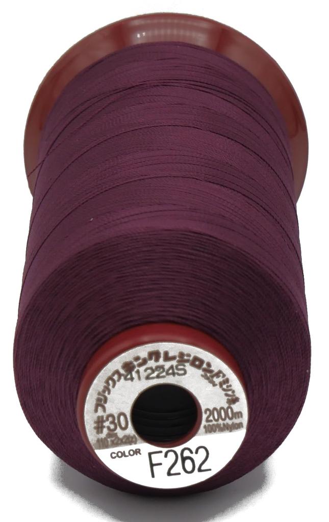 FUJIX King Resilon F Sewing Machine Color 4423 (Fuzzy) Thread, #30/2000m, 262, 100% Nylon,