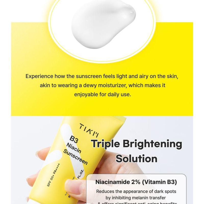 TIA'M - B3 Niacin Sunscreen