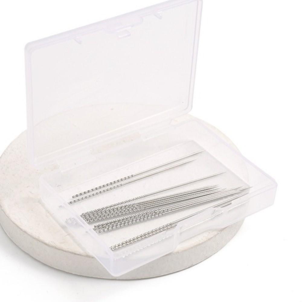 15PCS/Boxed Knurled Needle Hread Head Piping Trouser Leg Needle  for Woven Fabric Cloth