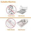 Interchangeable Insert Milling Cutter V Shaped Milling Tool 60/90°Angle Carbon Cutter For Wood Furniture Making