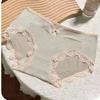 3PCS New Low Waist Panties for Women Underwear Sexy  Lace Satin Large Size Briefs Big Panties