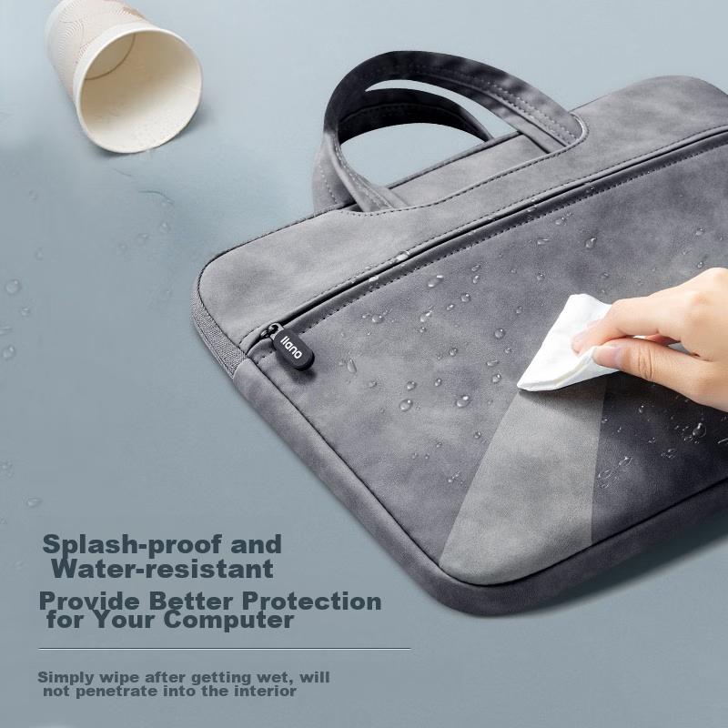 Llano Laptop Bag Notebook Storage Case for 14-15.4 Inch Durable Shockproof Suitable for Mac/Huawei Matebook