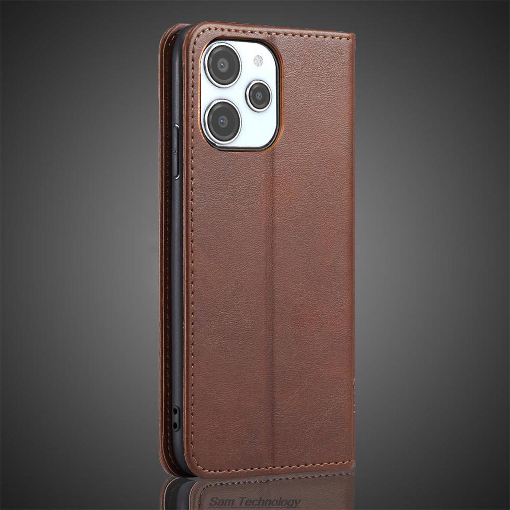 Magnetic Attraction Leather Case for Xiaomi POCOPHONE POCO M6 Pro (5G) Holster Flip Cover Case Wallet Phone Bags Fundas Coque