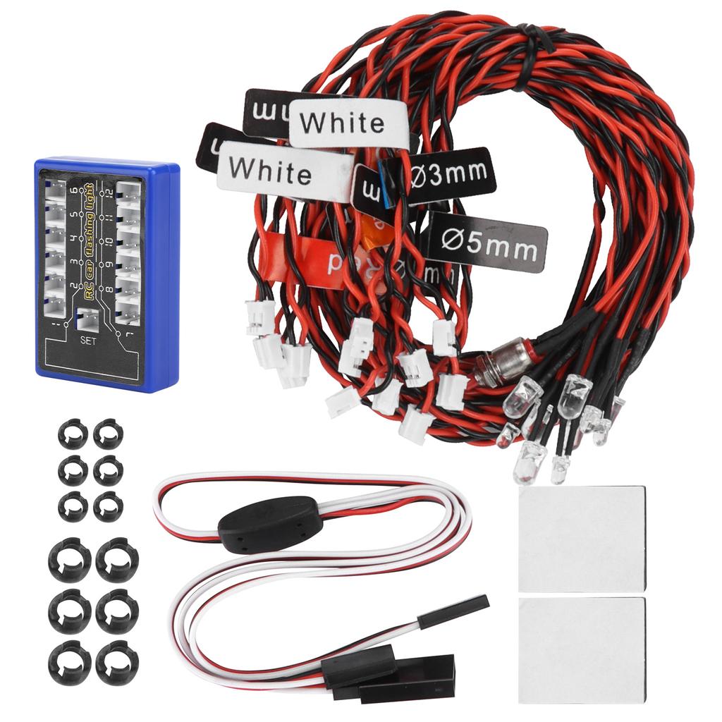 RC Model Dálkové Ovládání Světlo Simulace Blikání pro TAMIYAHSP CC01 110 18 RC Auto