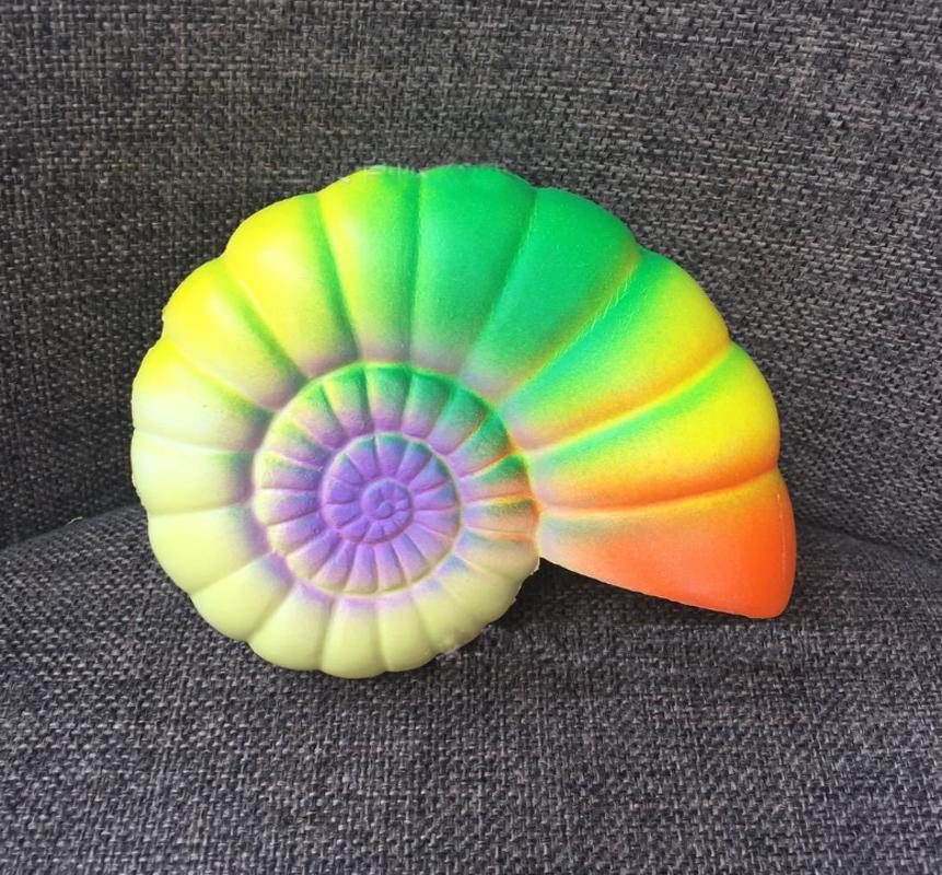 

Морская Радужная Ракушка, Медленно Восстанавливающийся Стресс-Мяч, Интерактивная Декомпрессия