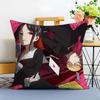 KKaguya sama Love is War Cushion Cover Washable Linen Pillowcase Soft  for Sofa Bed Cozy Home Room Decor
