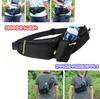 Sokure Running Running Jogging Waist Running Bottle Jogging Bag Bag, Pouch, Pouch, Bag, Pouch, (Black)