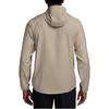 Nike Solid Color Hooded Zip Jacket Men Jackets Beige FB7483-251
