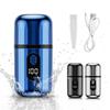 CCDBD Electric Close Rotary Low IPX7 LED Perfect for Business or Keeping In the Popular Shaver for Men Men's Shaver, Compact, Shave, Type-C
