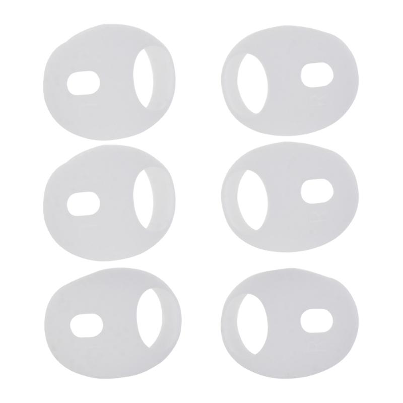 3Pairs Soft Silicone Earbuds Earphone Tips Earplug Cover for  Pro 2 L/M/S 3 Size Headphone Eartips for
