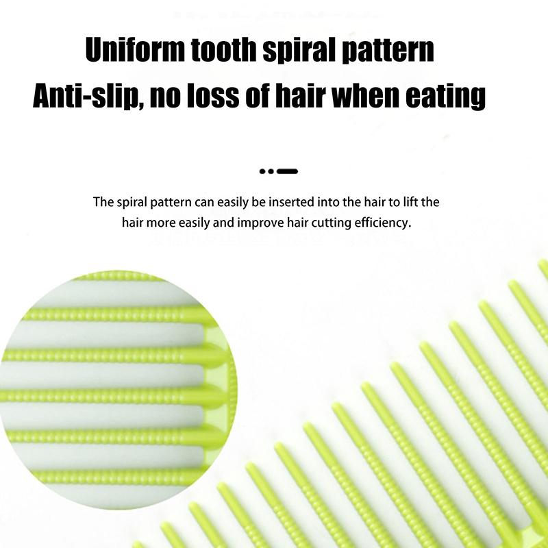 1Pc Barber Hairdressing Combs Graduated Multifunction Hair Detangler Comb Anti-Static Haircare Hairstyling Makeup Stylist