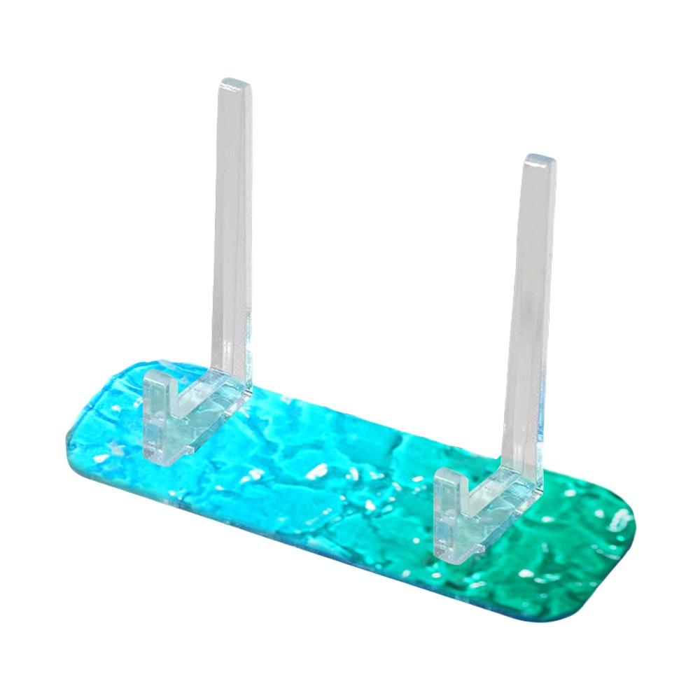 Water Ripple Picture Frames Holder Bracket Home Decor Durable Plate Holder Stand