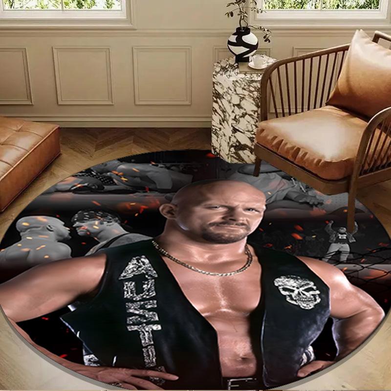 Stone Legend Round mat Home Decor, Chair rug For livingroom,Bedroom, doormat home decor Birthday Gift Christmas Gifts
