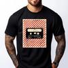 Retro Style Cassette Brand Clothing Men Short Sleeve Tee Mardi Gras Graphic Tees Men Men's Shirts