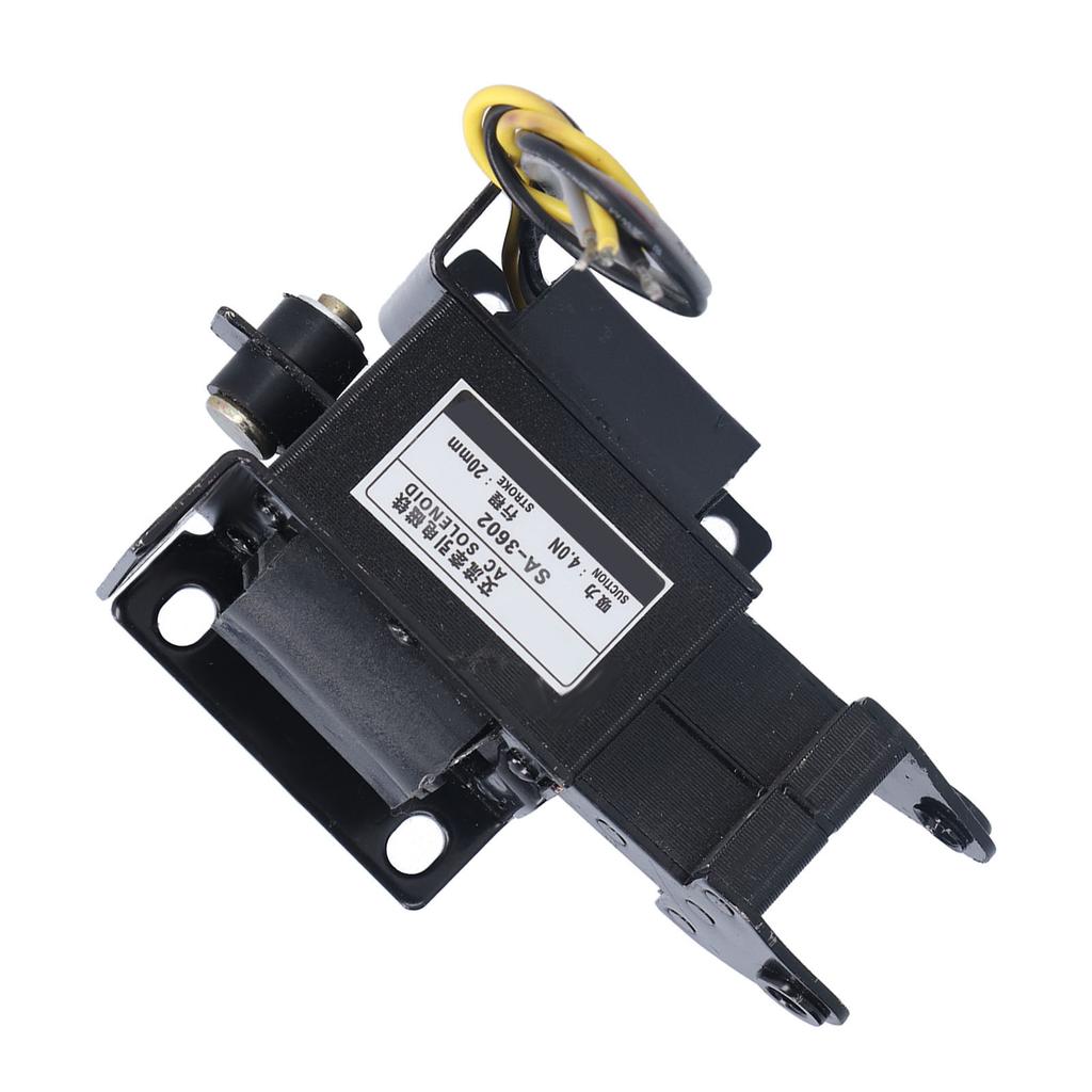 BERM AC Solenoid Electromagnet Traction Push Pull Electric Magnet AC220V SA‑3602