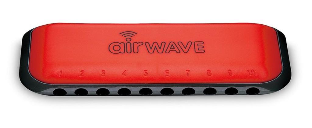 SUZUKI Airwave AW-1 Red J 10-hole harmonica for children
