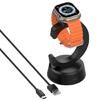 Smartwatches Charging Holder Stand with Charging Cable Cord for Watch Series 9 8 7 6 5 4 3 2 Intelligent Watches