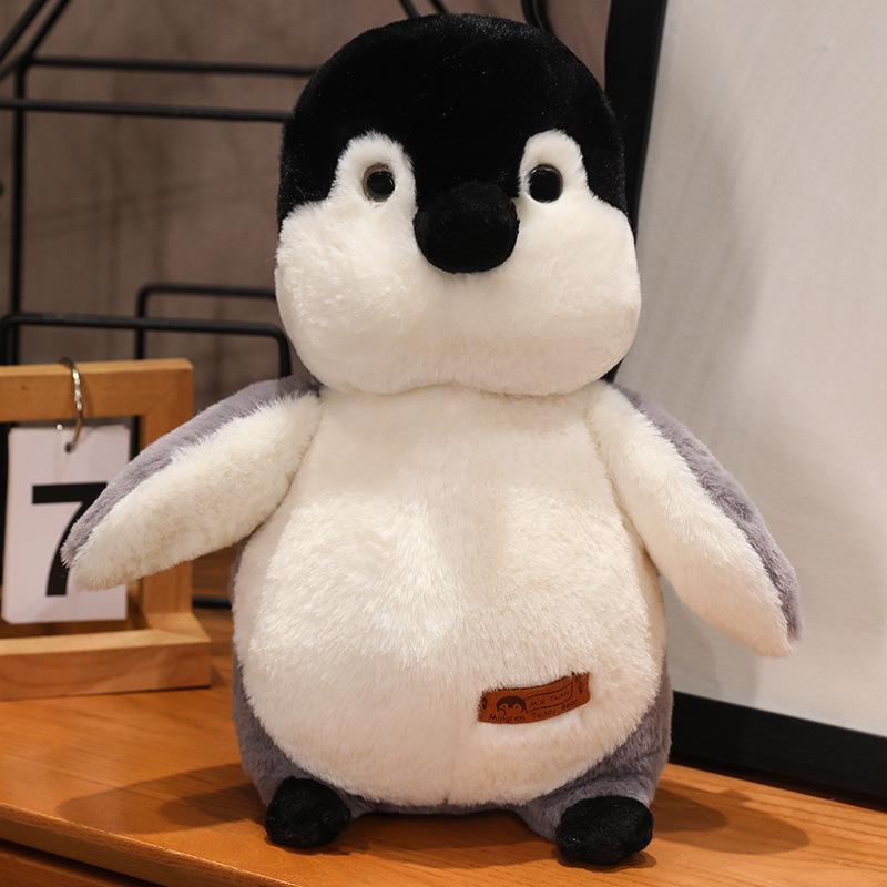 

Cute cute chubby penguin baby plush toy aquarium little penguin doll children soothing doll 22cm（0.1kg）