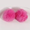 Imitate Rabbit Hair Pompoms Ball 10pcs Christmas Pompoms Keychain Car Pompon Garment Toy DIY Bag Earrings Keychain Decor