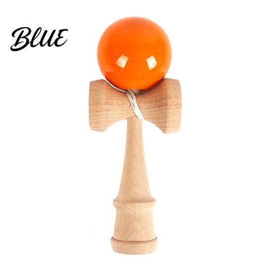 Fun Gift for Children Solid Wood Kendama Ball Catch Toy Professional Balance Durable Grip Classic Skill Japanese Game Game Hand Eye Coordination And