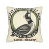 Pillow Cover Stupid Canadian Wolf Bird Says Ice Out Vintage Pillow Case For Sofa Home Decor Pillowcases