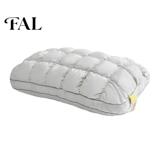 Plush Head Support Pillow Puff Cooling Pillow, Soft Breathable Quilted Sleeping Machine Washable, Fluffy Cloud-like for Side And Back Sleepers