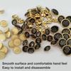 Mixed Sewing Buttons Easy Install Uniform Buttons Durability Uniform Suitable for Airline and Airport Academy Students