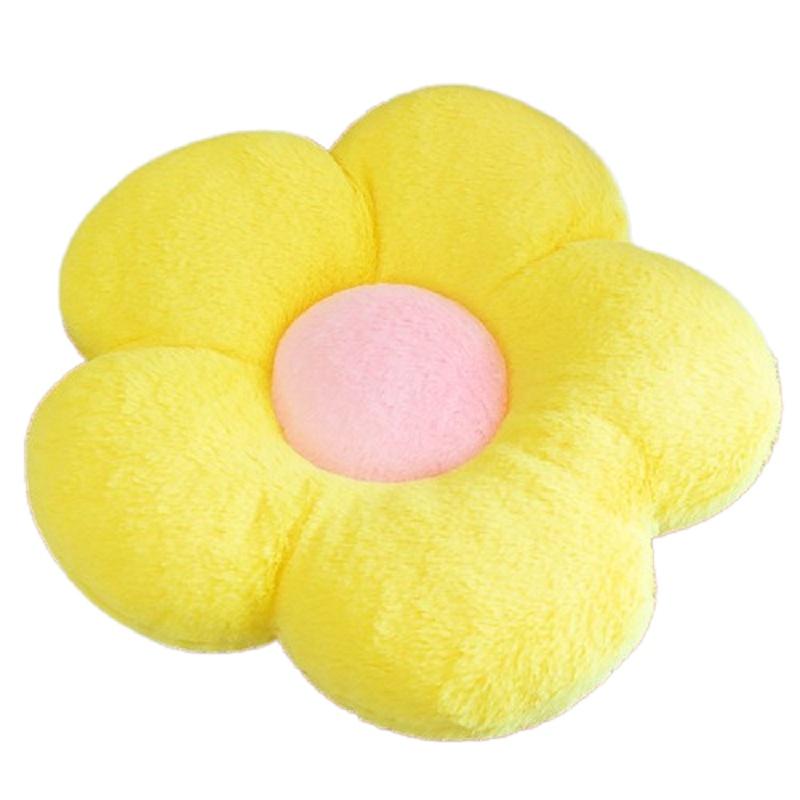 Plush Sunflower Cushion Soft And Durable Flower-shaped Seat Pad