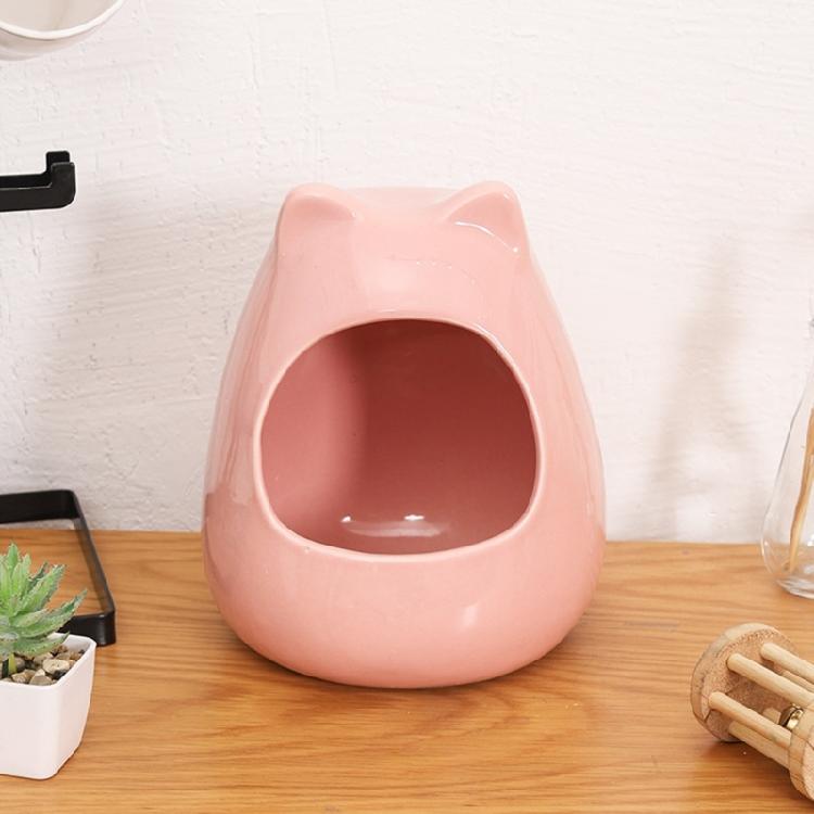 Hamster Summer Nest Small Pet Ceramic Cooling House Indoor Outdoor Pet Bed Nest