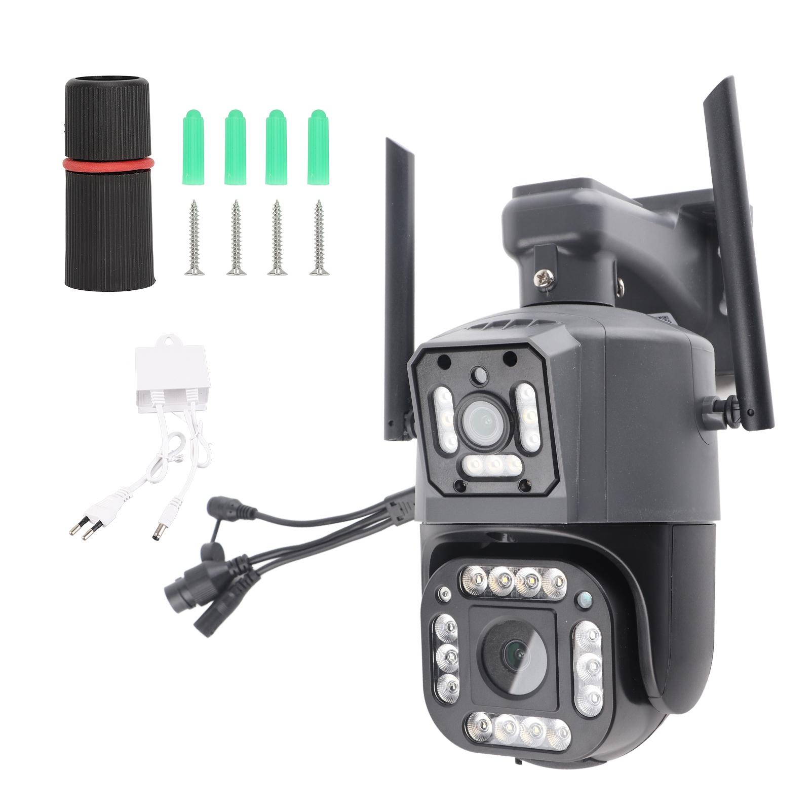 

2МП WiFi Бінокулярна Зум Камера Ширококутна HD Автоматичне Стеження Зберігання на TF-карті Точний Сигнал Тривоги