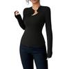 Women's Fashionable Long Sleeve Elegant Commuting And Casual Top